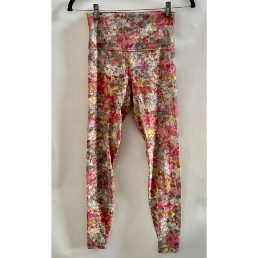 Lululemon Align Floral Leggings, Full Length, Womens Size 6